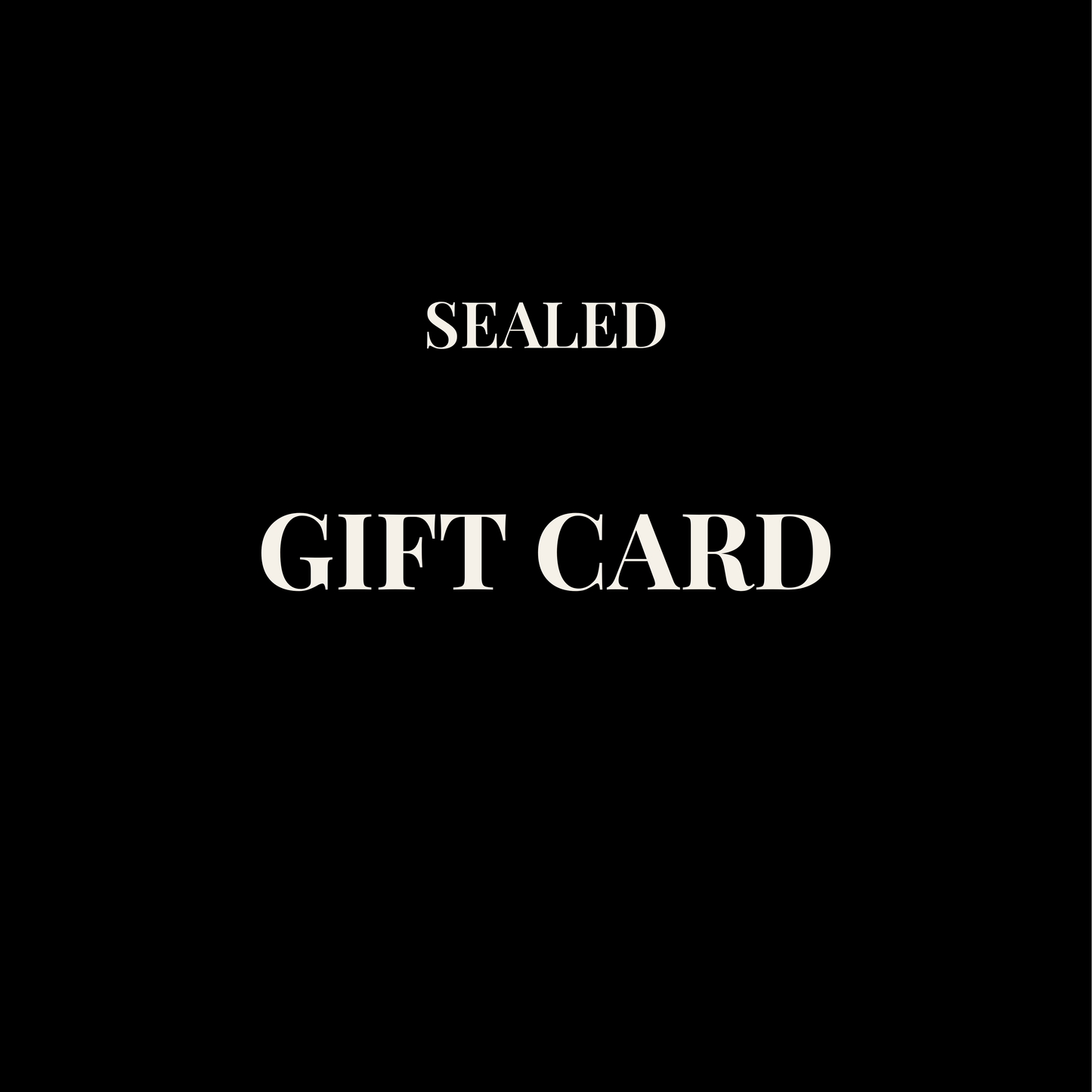 SEALED Gift Card, Ephesians 1:13