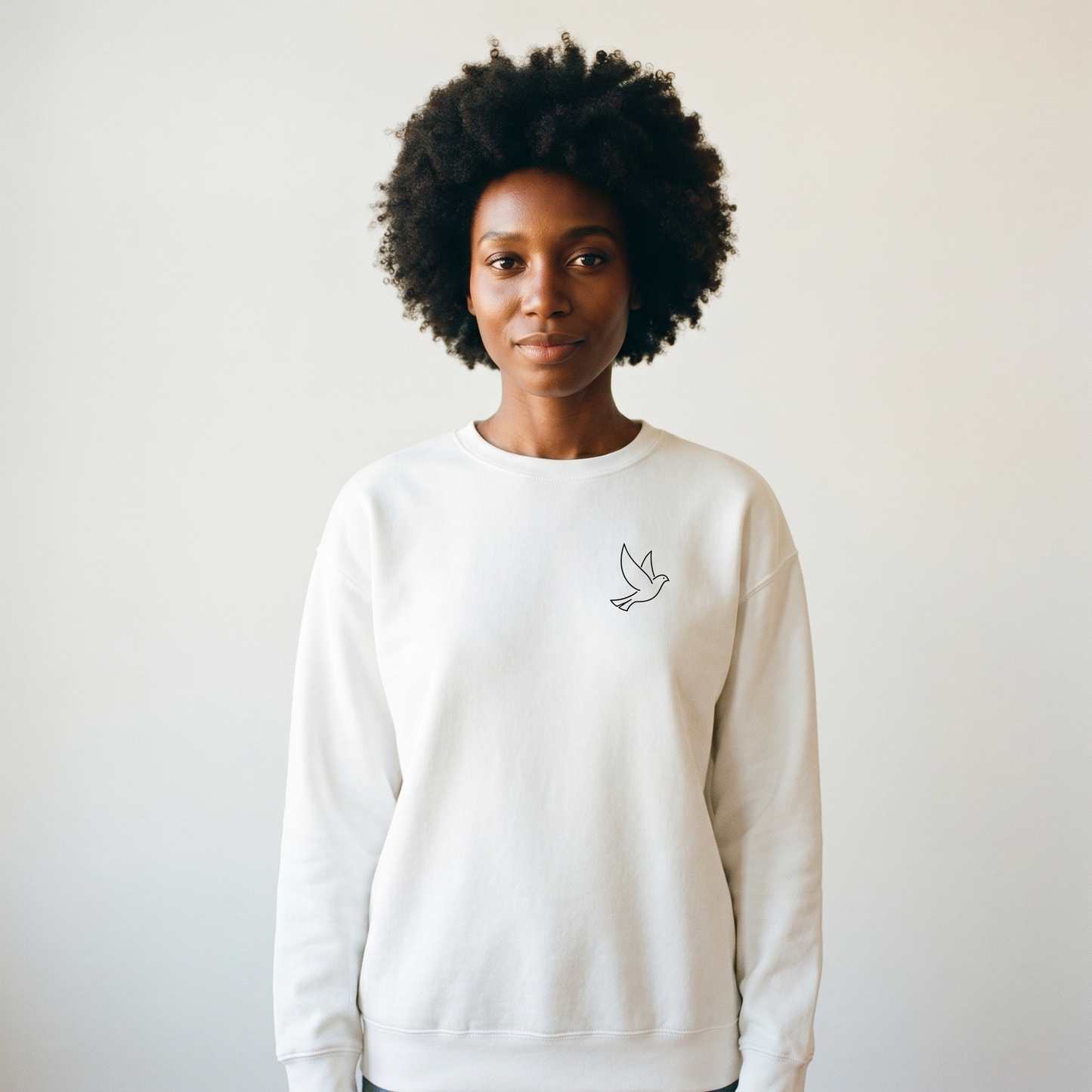 Dove Crewneck